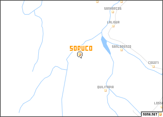 map of Soruco