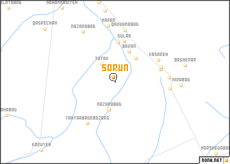 map of Sorūn