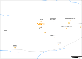 map of Soru