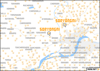 map of Soryong-ni