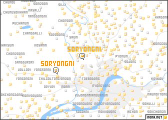 map of Soryong-ni