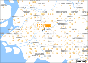 map of Sŏryŏng