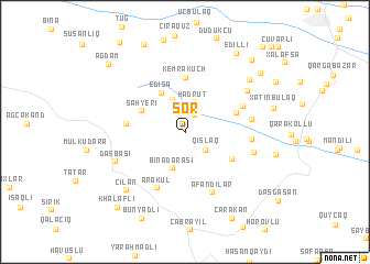 map of Sor