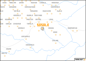 map of Sosale