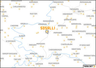 map of Sŏsal-li