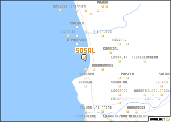 map of Sosal