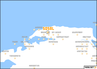 map of Sosal