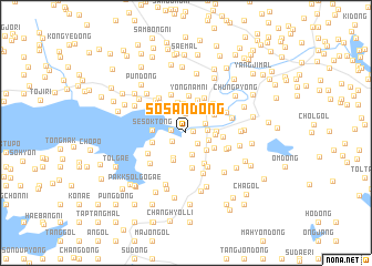 map of Sosan-dong