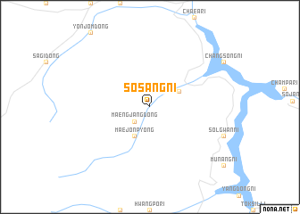 map of Sŏsang-ni