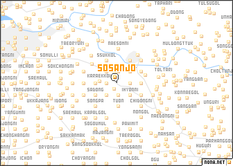 map of Sosanjŏ