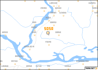 map of Sosa