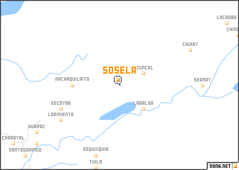 map of Soselá