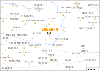 map of Sosenka