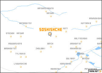map of Soshishche