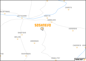 map of Soshnevo