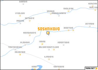 map of Soshnikovo