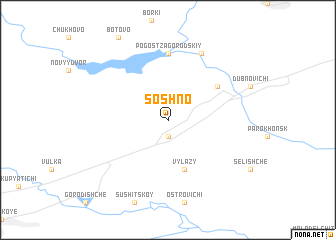 map of Soshno