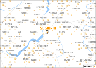 map of Sosibani