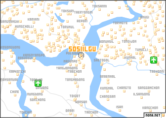 map of Sŏsiilgu