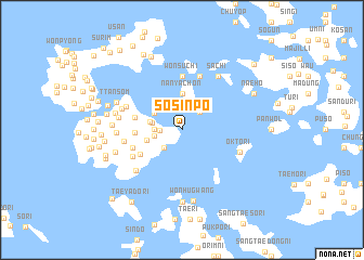 map of Sosinp\