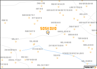 map of Soskovo