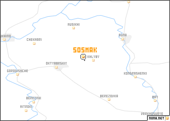 map of Sosmak