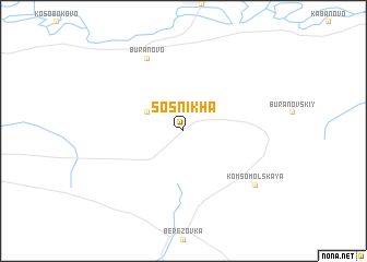 map of Sosnikha