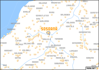 map of Sosoana