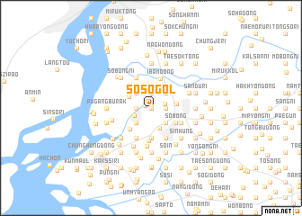 map of Sosŏgol