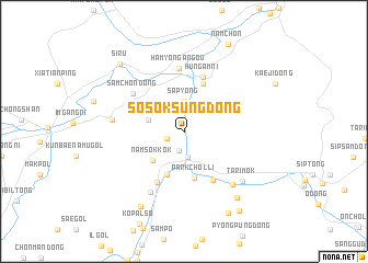 map of Sosŏksung-dong