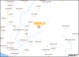 map of Sosola