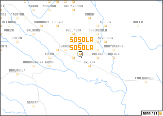 map of Sosola
