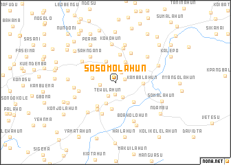map of Sosomolahun