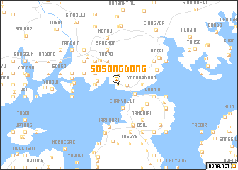 map of Sosong-dong