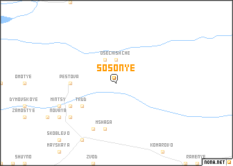 map of Soson\