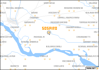 map of Sospiro