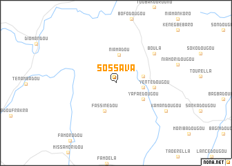 map of Sossava