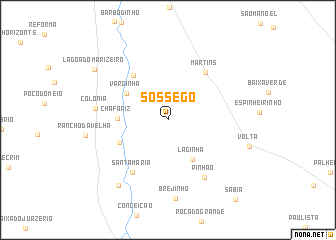 map of Sossêgo