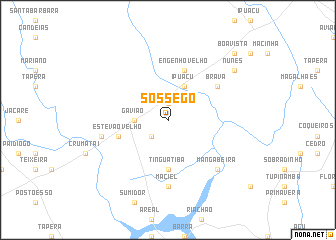 map of Sossêgo