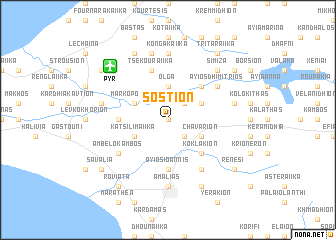 map of Sóstion