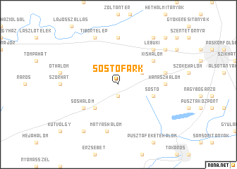 map of Sóstófark