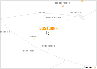 map of Sostomar