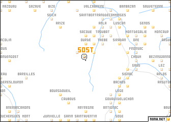 map of Sost