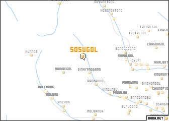 map of Sŏsu-gol