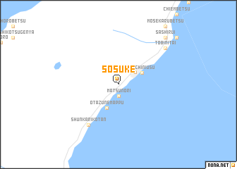 map of Sosuke