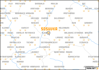 map of Šošŭvka