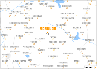 map of Sŏsuwŏn