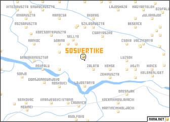 map of Sósvertike