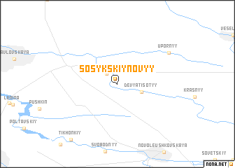 map of Sosykskiy-Novyy