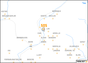 map of Sos